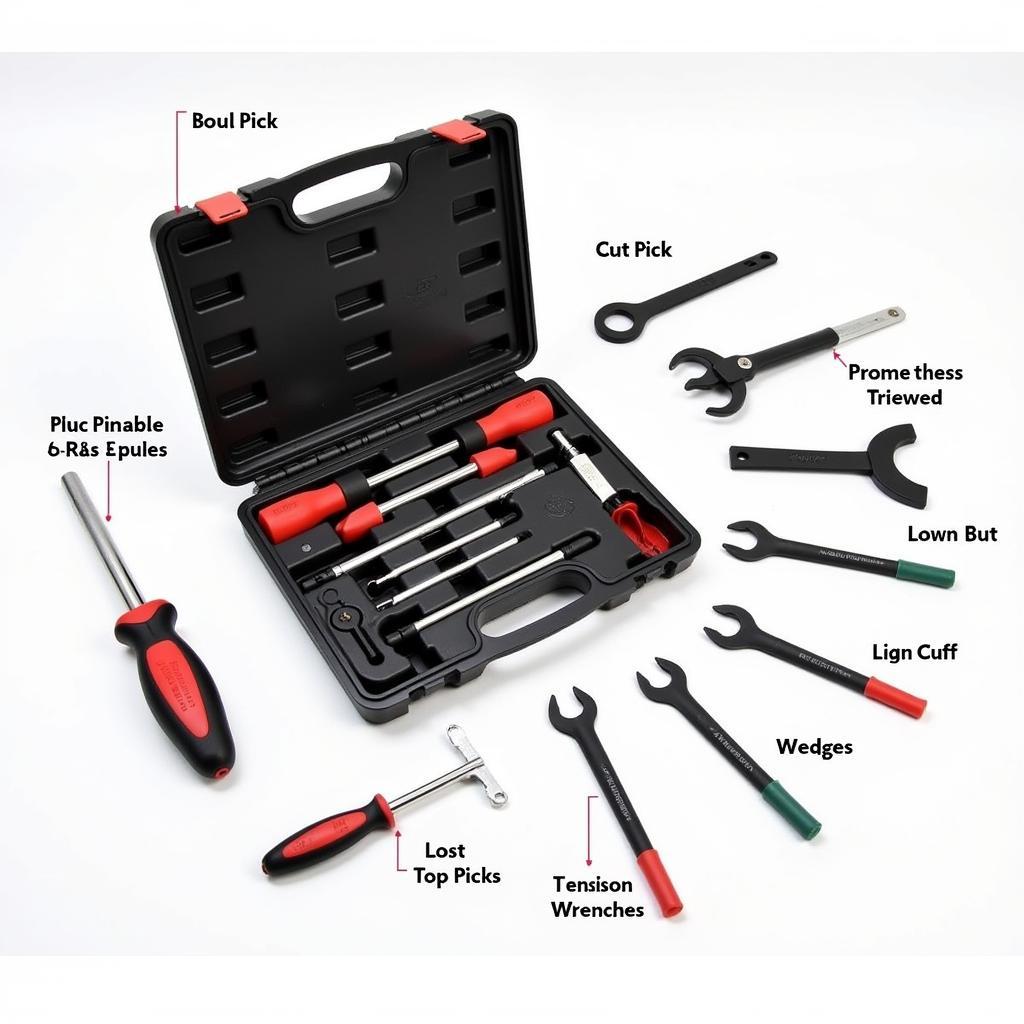 Essential Components of an Automotive Lock Out Tool Set