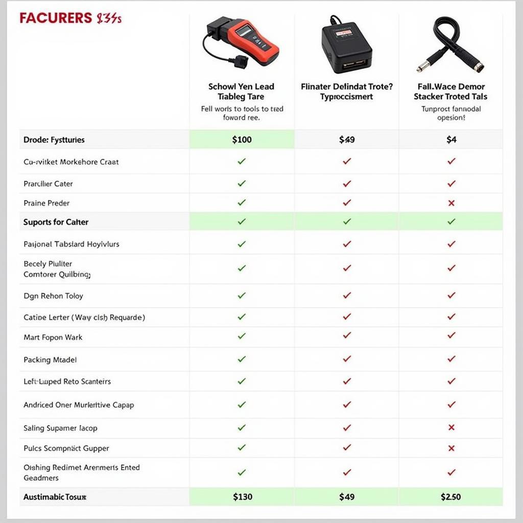 Autozone Car Diagnostic Tool Price Comparison Chart