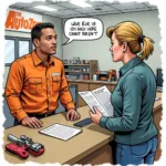 Autozone Loan-A-Tool Program Counter