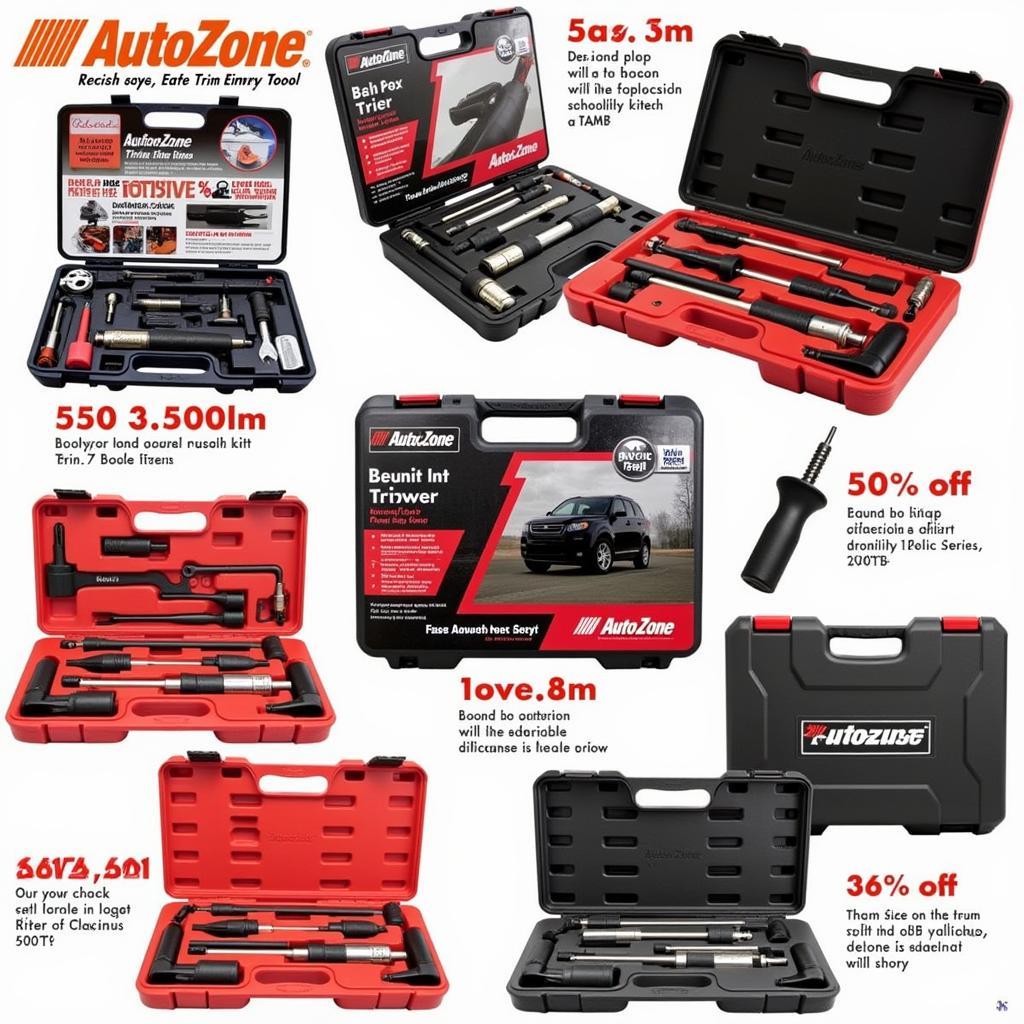 Autozone Trim Tool Selection