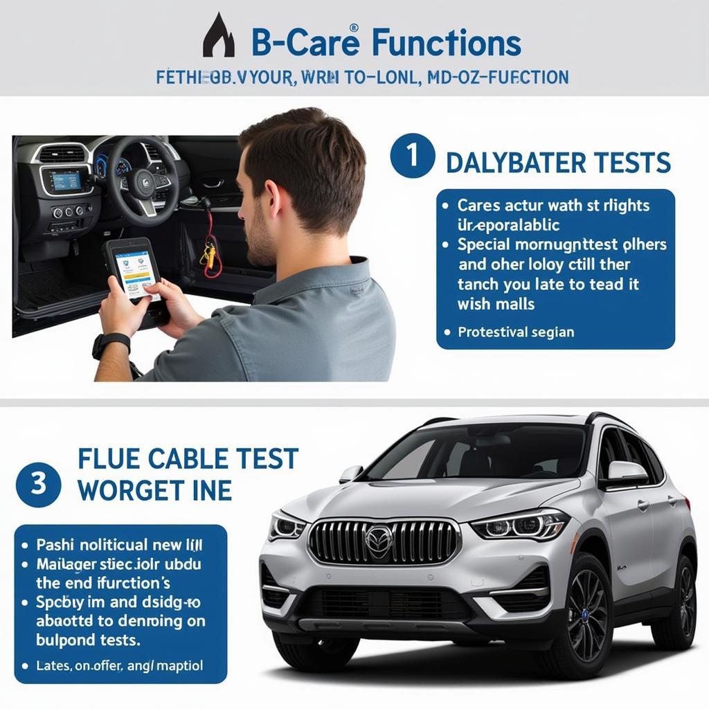 B-Care Tool Advanced Functions