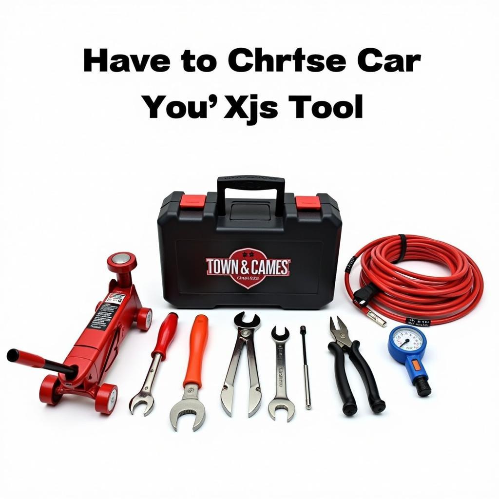 Basic Car Town Tools Kit