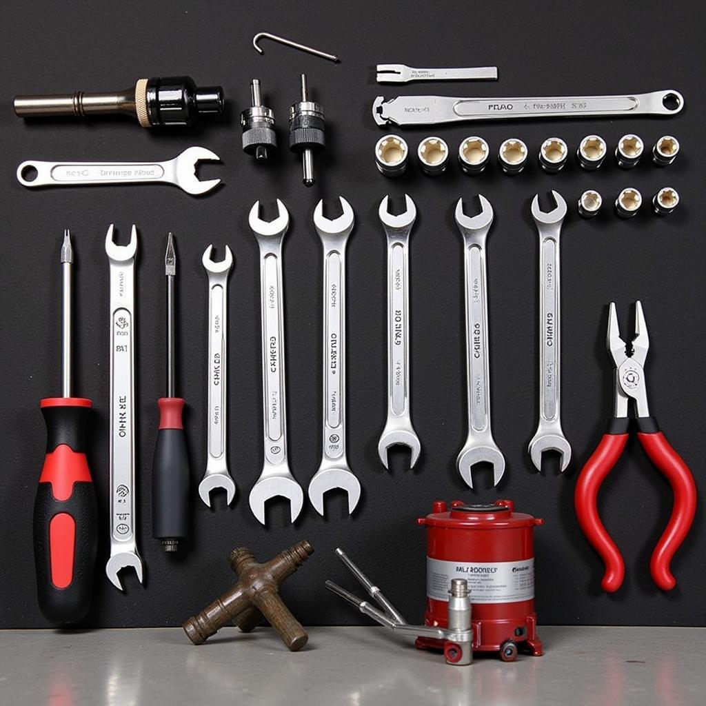 Basic Hand Tools Kit for Car Maintenance