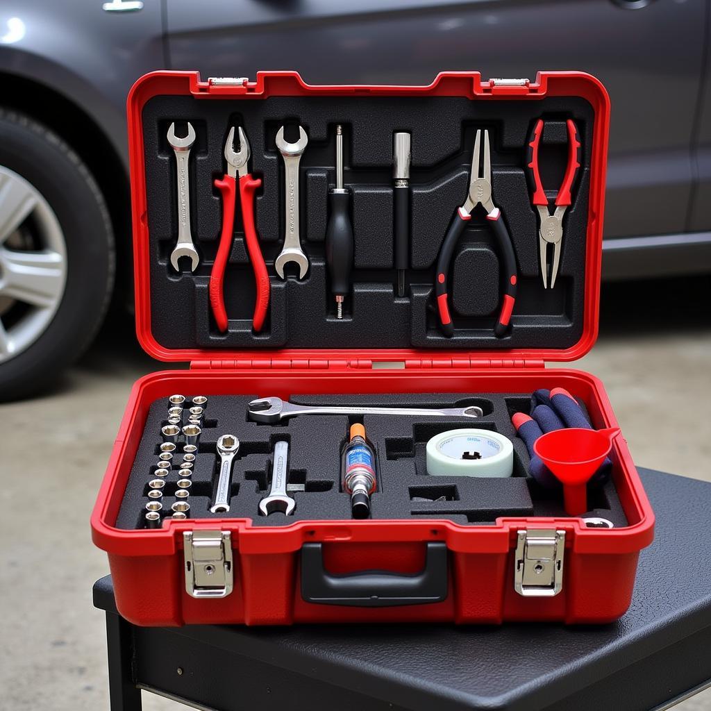 Essential Basic Car Maintenance Tools Kit