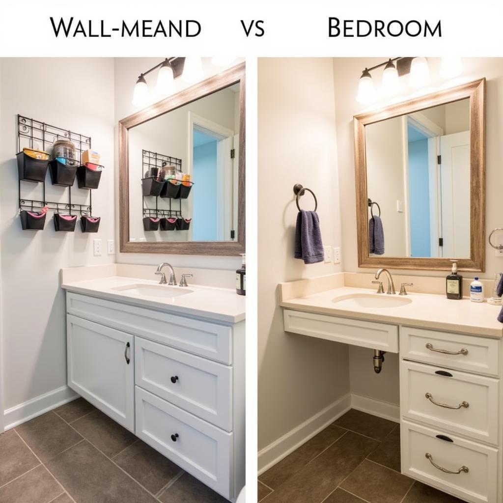 Bathroom vs. Bedroom Styling Station