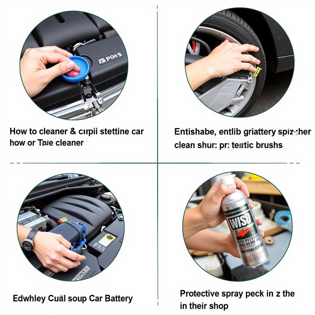 Car Battery Maintenance Steps