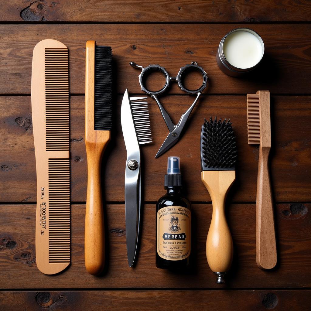 Men's Beard Styling Tools Kit