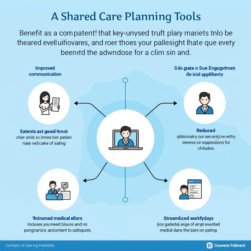 Illustrating the benefits of using shared care planning tools