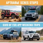 Best SUVs for Weekend Adventures