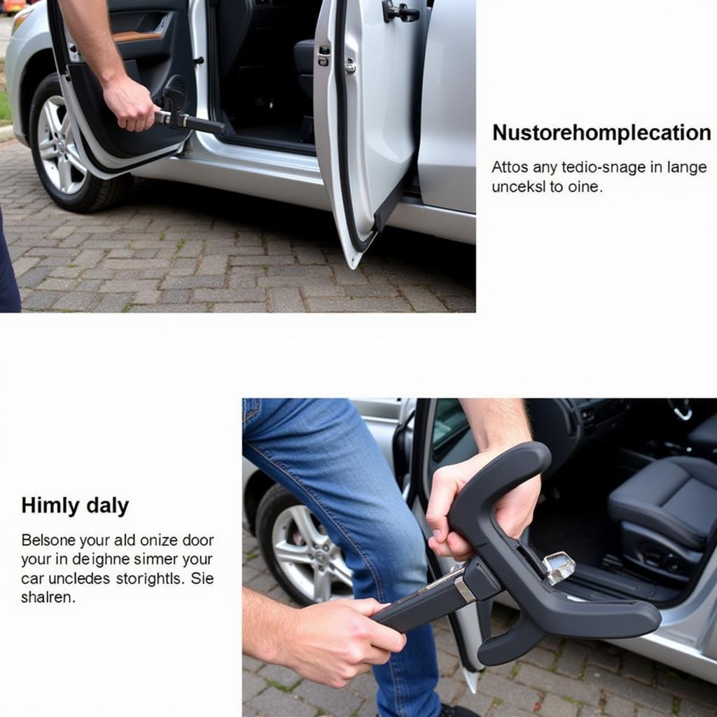 Big Easy Car Unlocking Tool in Use