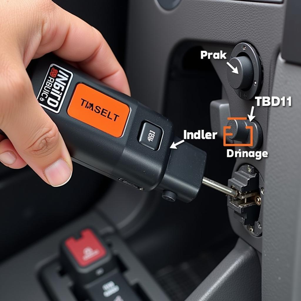 Black and Decker diagnostic tool stuck in OBD port