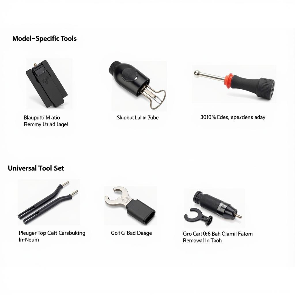 Different Types of Blaupunkt Radio Removal Tools