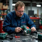 Bosch Power Tools Technician at Work