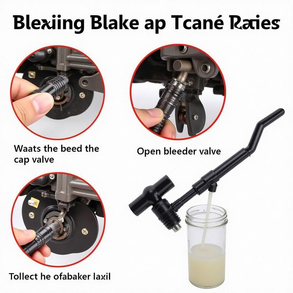 Brake Bleeding Process Demonstration