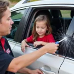 Breaking Car Window in an Emergency