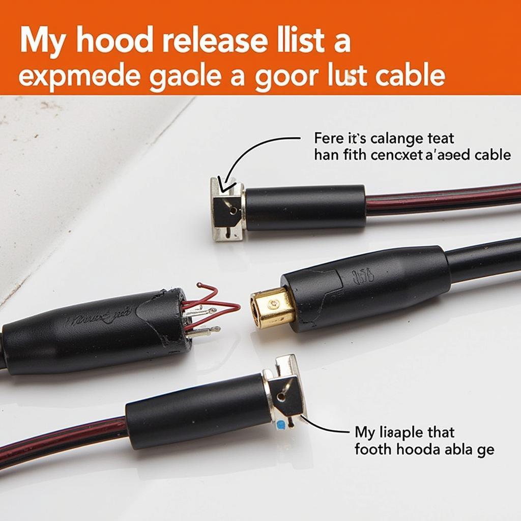 Broken Hood Release Cable Requiring Professional Repair