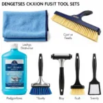 Brookstone Car Wash Tool Set Components