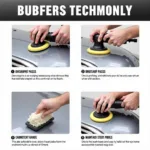 Buffing Car Paint With Dual-Action Polisher