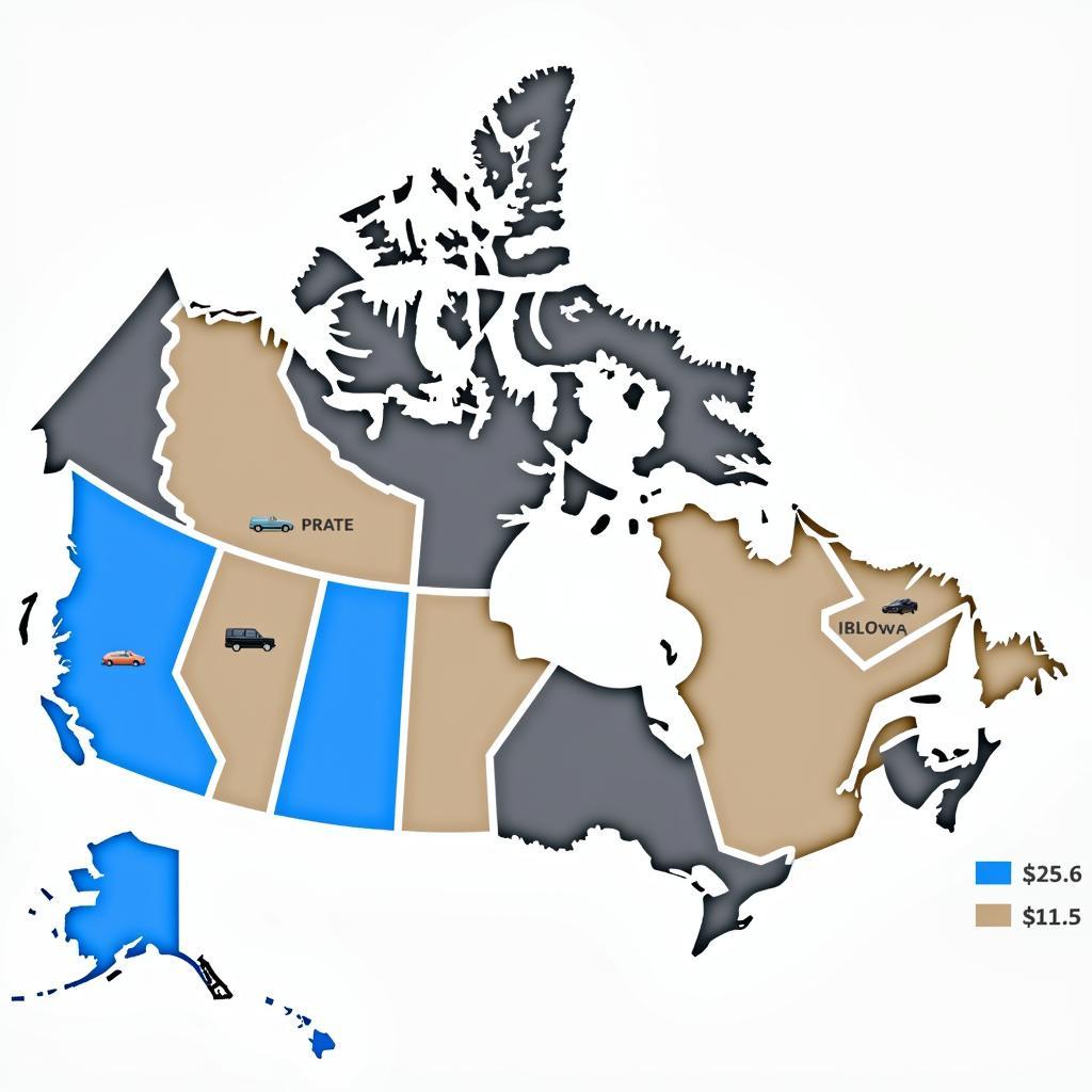 Canadian Car Market Map