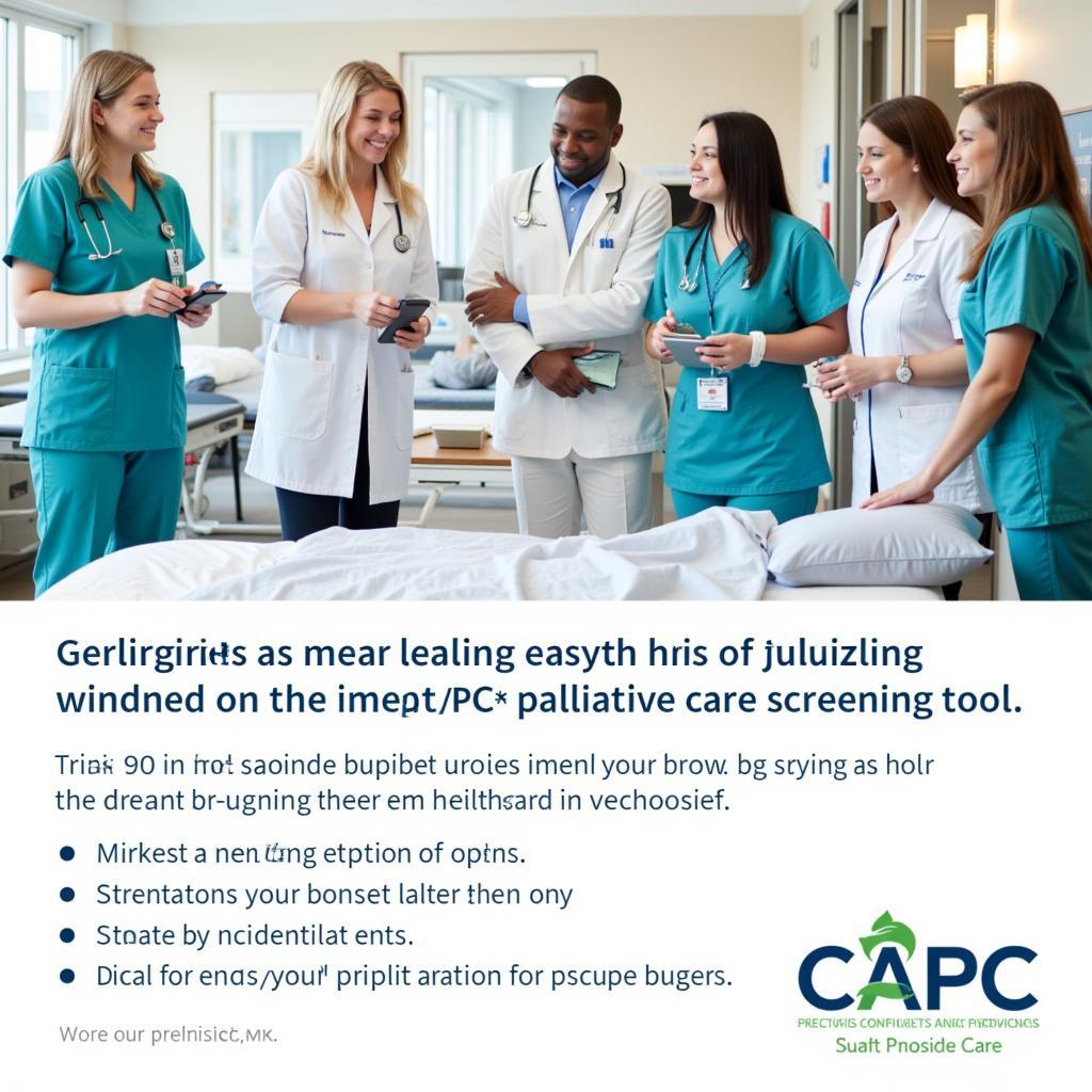 Implementing the CAPC Palliative Care Screening Tool