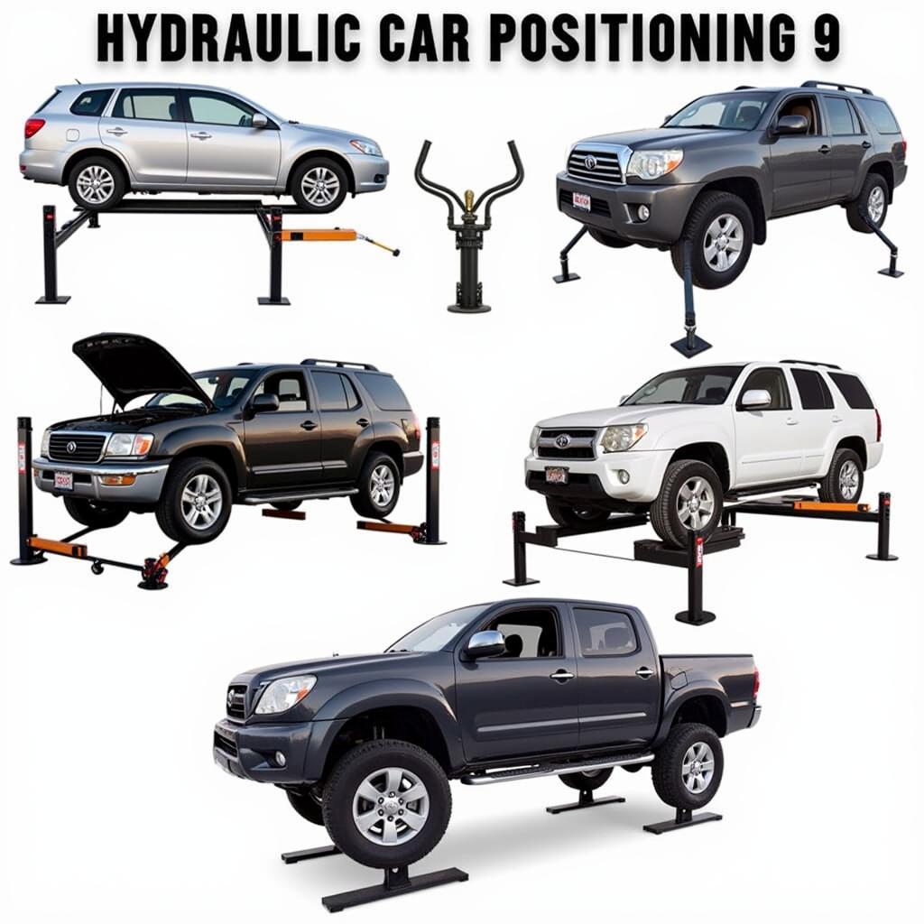 Capri Tools Hydraulic Car Positioning 9 Used on Different Vehicles