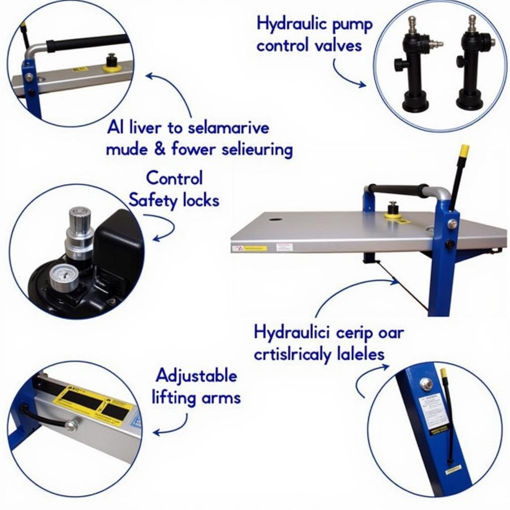 Capri Tools Hydraulic Car Positioning System Features