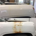 Car After Rust Removal and Paint Protection