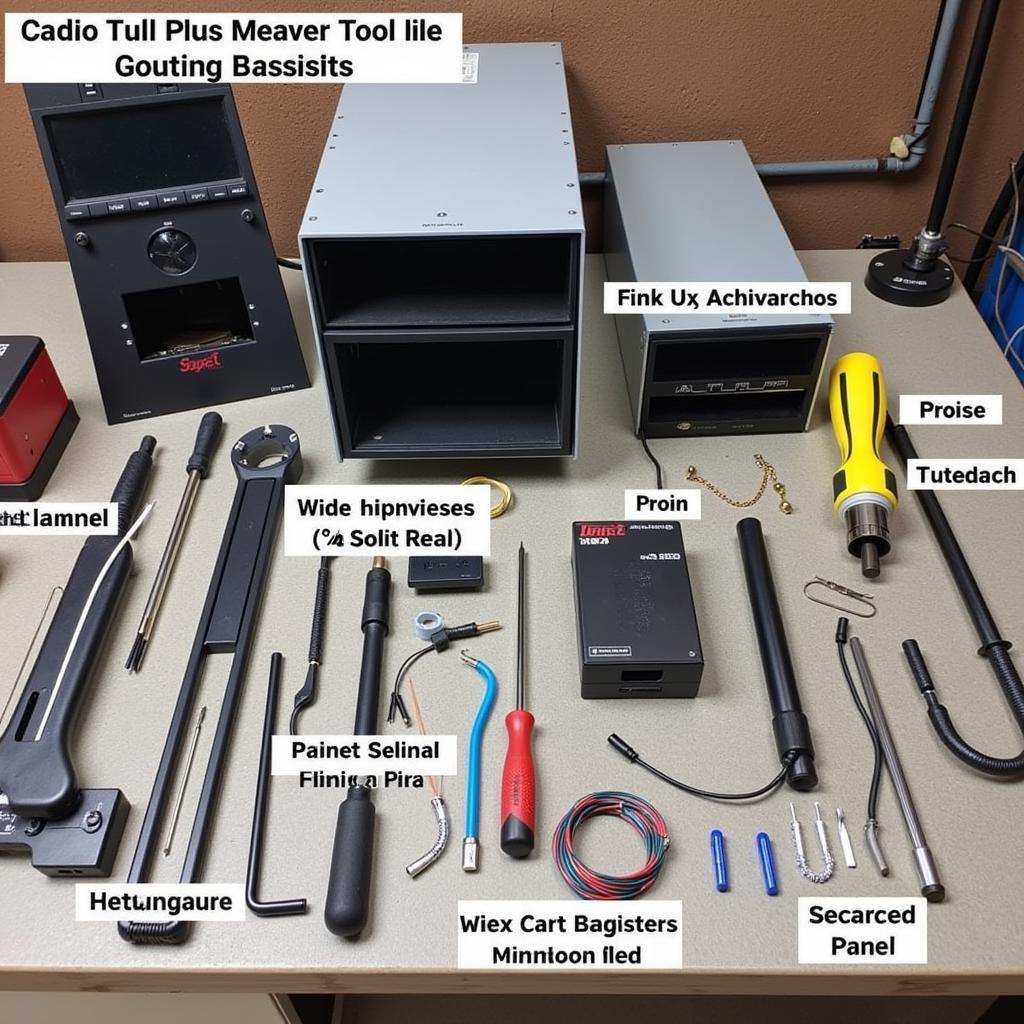 Essential Car Audio Removal Tool Kit