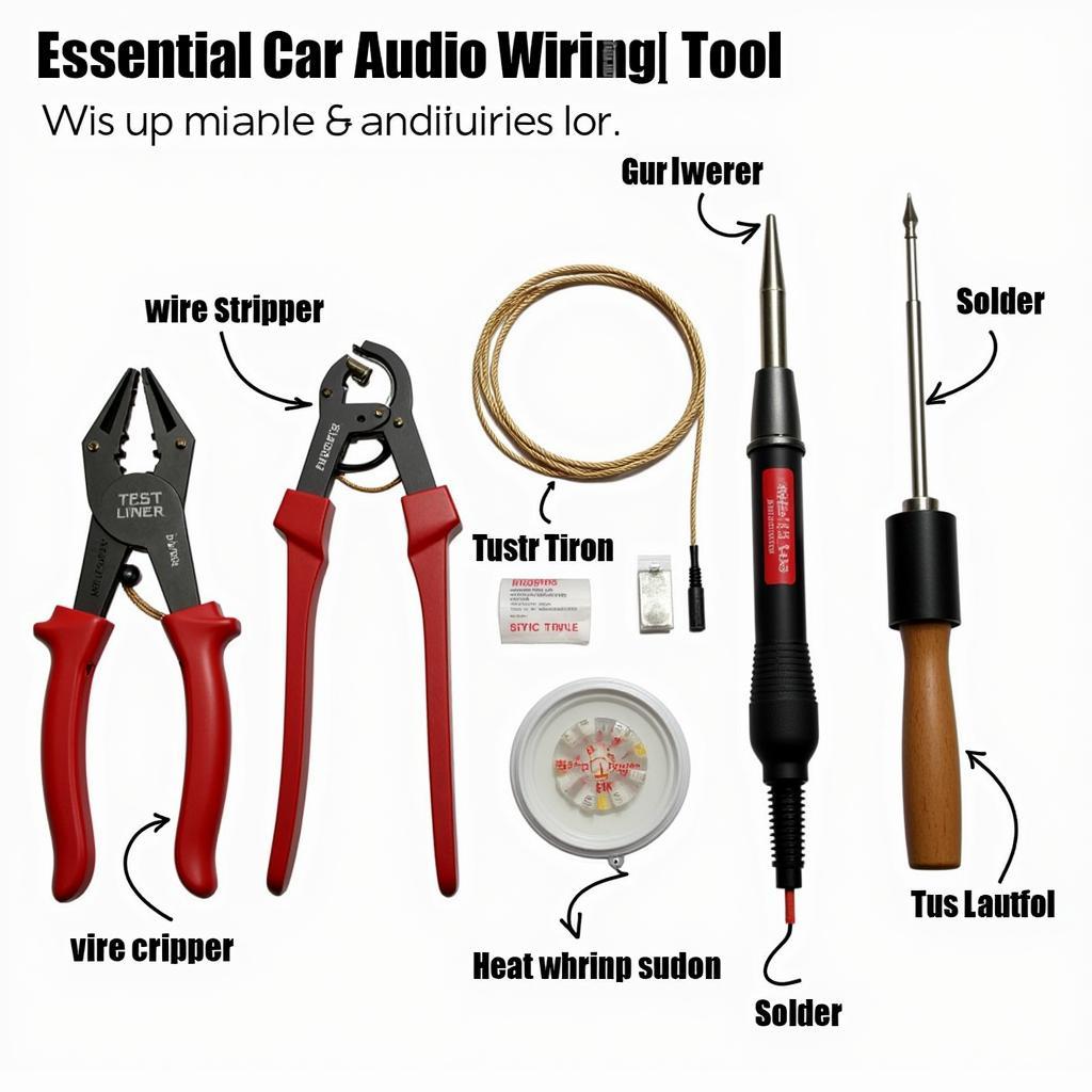 Essential Car Audio Wiring Tools