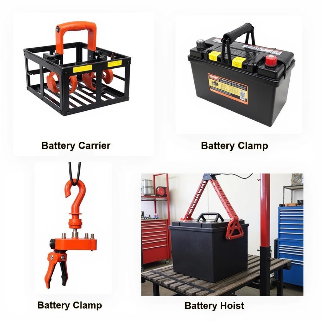 Types of Car Battery Lifting Tools