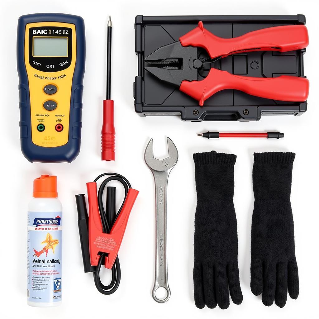 Car Battery Service Tools Kit