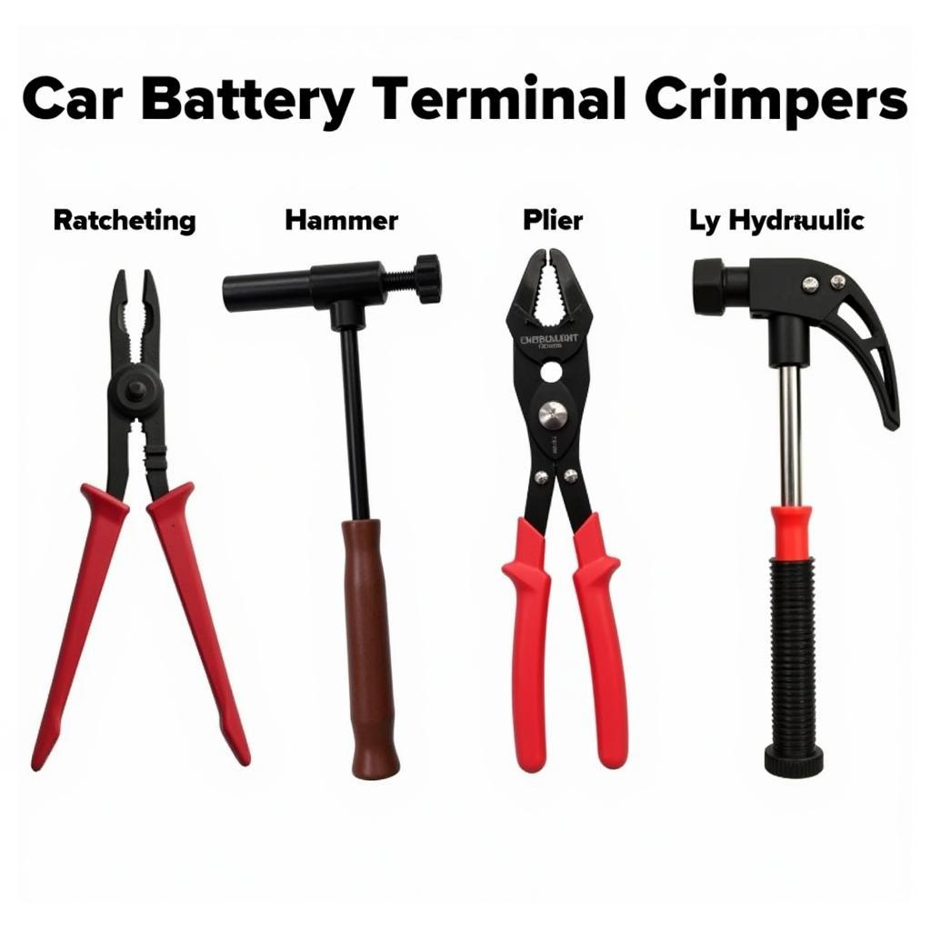 Different Types of Car Battery Terminal Crimpers