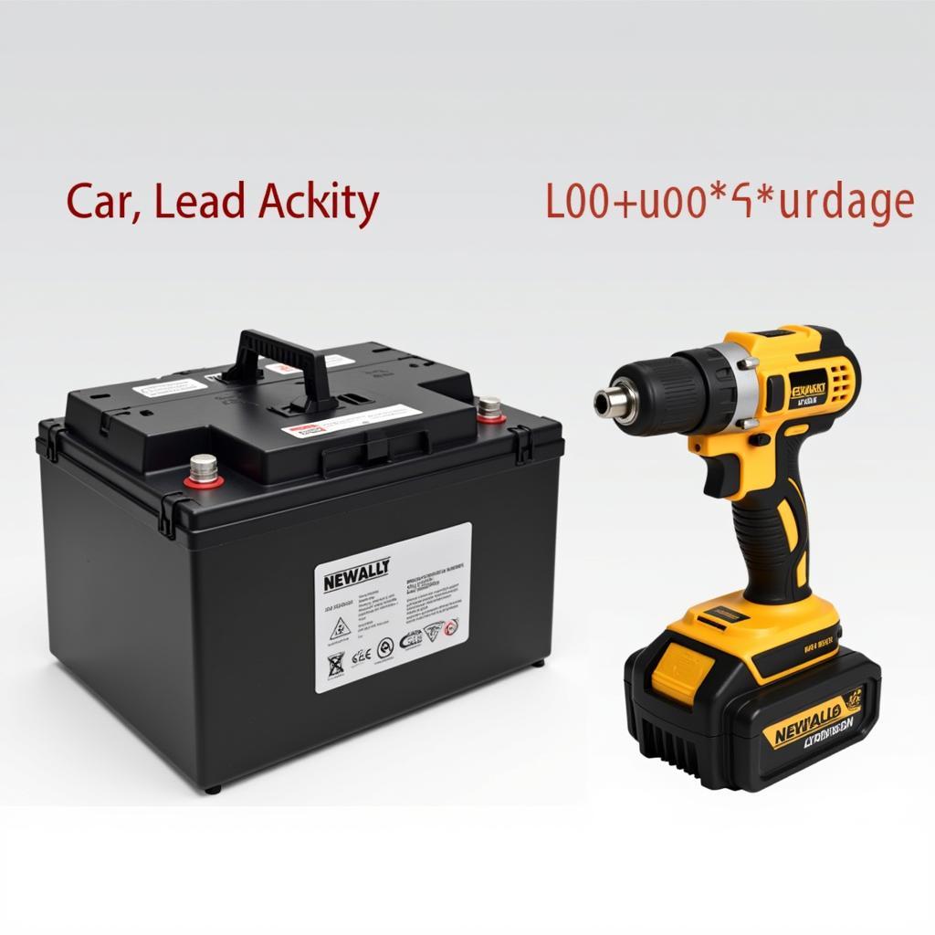 Car Battery vs. Tool Battery