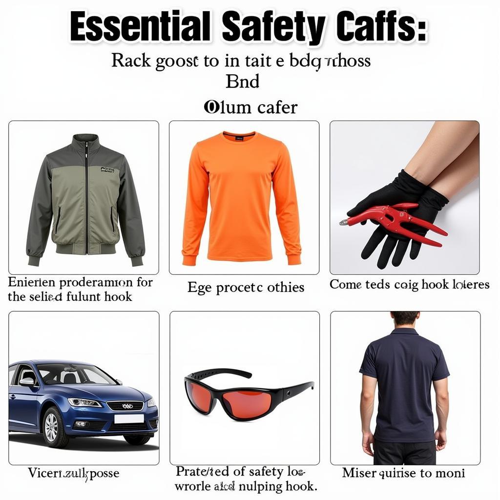 Safety Gear for Using Car Body Hook Tools