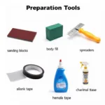 Essential Car Body Paint Preparation Tools