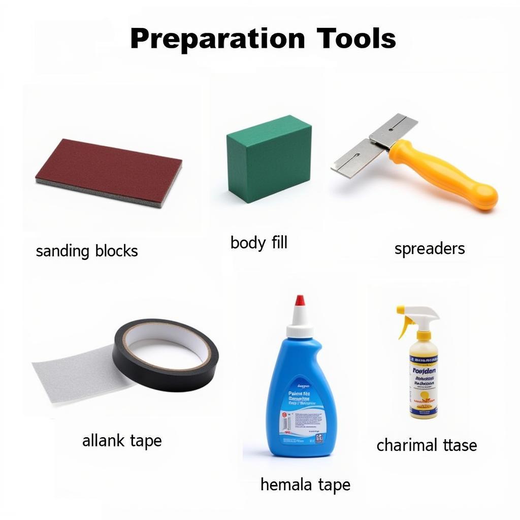 Essential Car Body Paint Preparation Tools