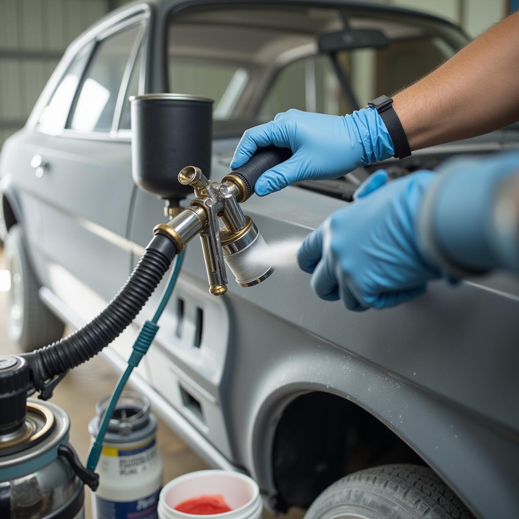 Essential Painting and Finishing Tools for Car Body Restoration