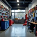 Car Body Repair Tool Supplier Showroom