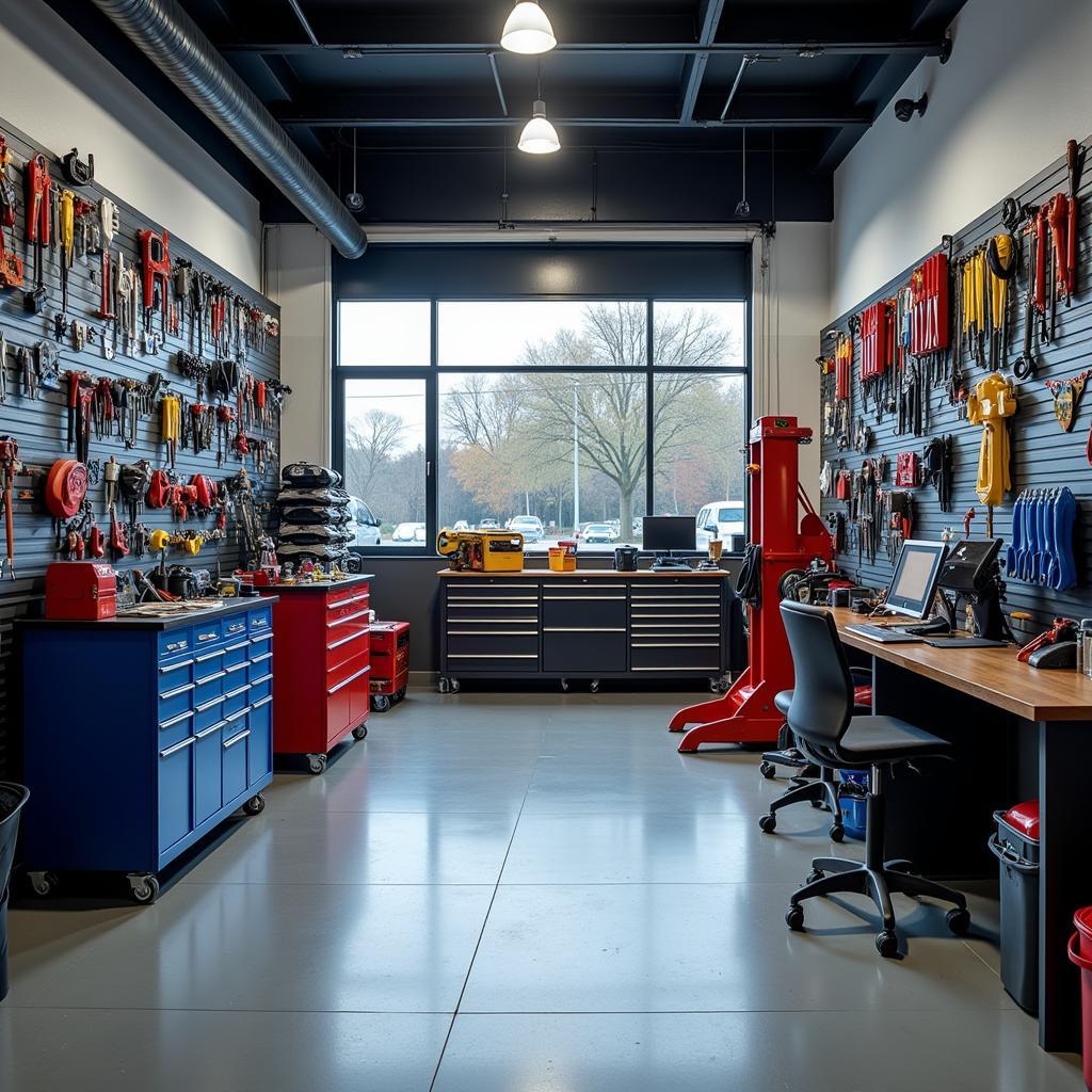 Car Body Repair Tool Supplier Showroom