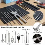 Car Boot Lock Tools Set