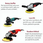 Types of Car Buffers: Rotary, DA, and Random Orbital