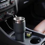 Dual Port Car Charger and Travel Mug Compatibility