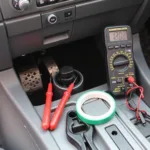 Car Cigarette Lighter Socket and Tools