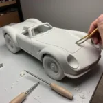 Car Clay Model Smoothing Techniques