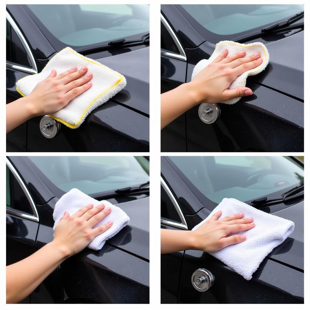 Demonstration of the Car Cleaning Process