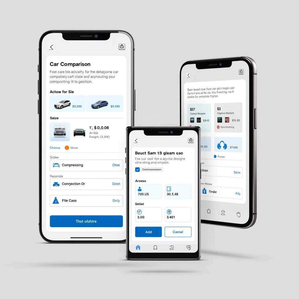 Car Comparison Tool Mobile App