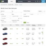 Car Comparison Tool UK Interface