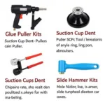 Different Types of Car Dent Remover Tool Kits