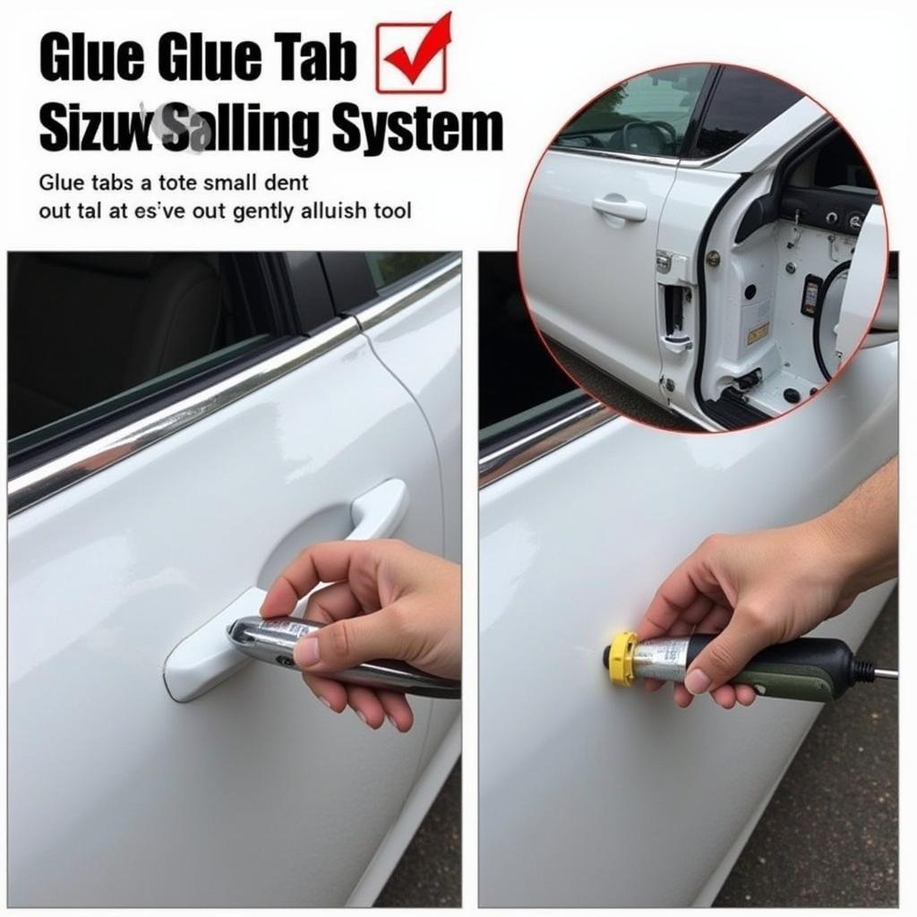 Glue Pulling System for Car Dent Repair