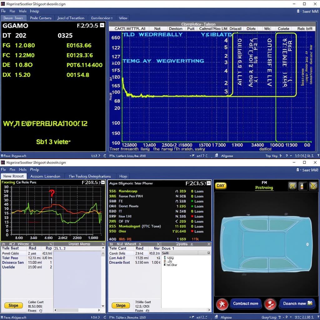 Car Diagnostic Software Interface